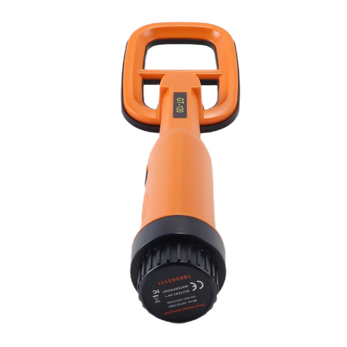 Riven Metal detector, rilevatore di monete subacquee portatile, scanner subacqueo, localizzatore di metalli per lago, fondali marini, spiaggia (arancione)