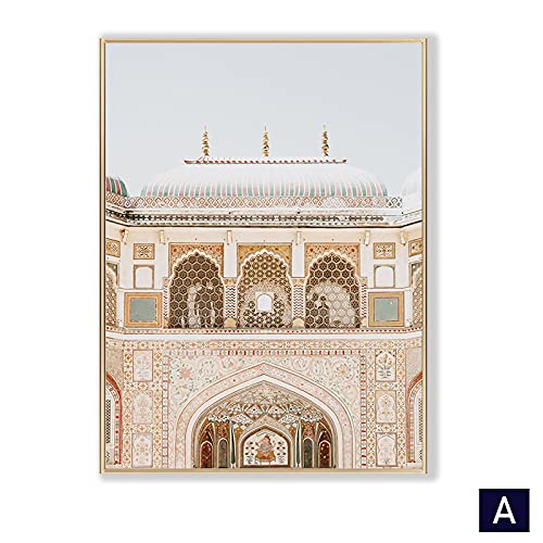Architecture islamique toile impression - Affiche moderne mur musulman - 2