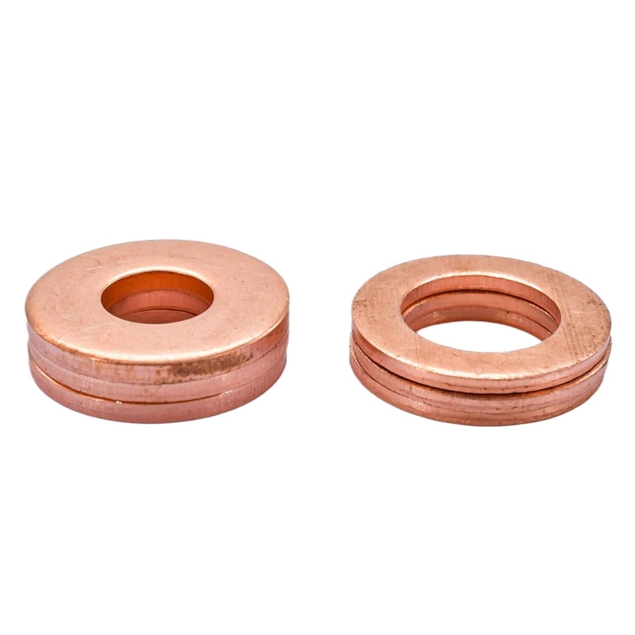 Arandelas de latón Arandelas Arandela Junta Redond 5-40 Uds. Tapones de aceite de cobre puro sólido arandela M5 M6 M8 M10 M12 M14 M16 M18 M20 M22 junta tórica junta de sellado espaciadores de tapones