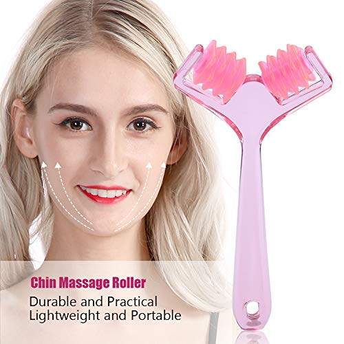 Face Roller Massager, Slimming Chin Massage Roller, Facial Flower Beauty Massager, Face Massage Roller, Double Chin… - Image 3