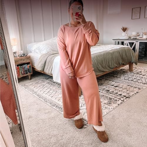 Acorn Women's Shearling Bootie for Women - Genuine Sheepskin, Memory Foam, Non-Slip, Durable - House Slippers with Indoor/Outdoor Sole3