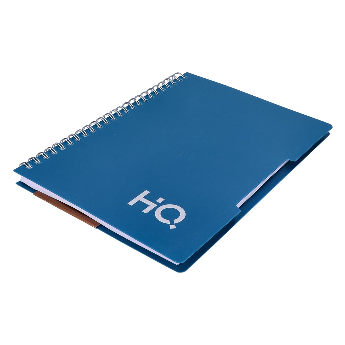 YOUVA Navneet HQ | Wiro Bound |Single Subject Book |14.8x21 cm |Single Line |160 Pages |Blue 31