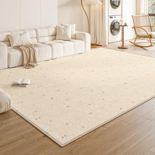 カーペット ラグ 長方形 絨毯 撥水 ラグマット 夏用 低反発 滑り止め付き じゅうたん 汚れにくい 北欧 敷物 抗菌防臭 オシャレ 防音 厚手 洗える 耐摩耗 床暖房対応 リビング/ホール プレイマット 四季適用