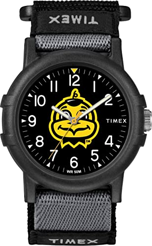 Image of Timex Unisex Collegiate Recruit 38mm Watch - Tennessee Volunteers with Black Fabric Strap