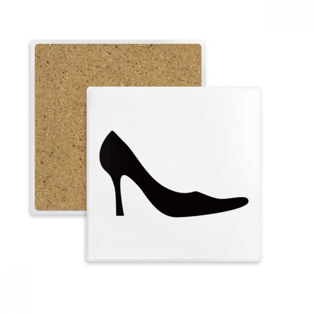 Porte-tasse pierre absorbante hauts talons dessous de verre cuisine