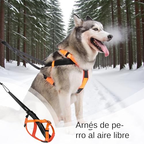 Arnés de tiro para perros: evita tirones en entrenamientos exteriores gracias al diseño ergonómico 4