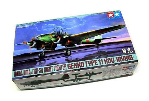 Maquette Nakajima J1N1-Sa Gekko Tamiya, idéal pour le modélisme historique 1/48