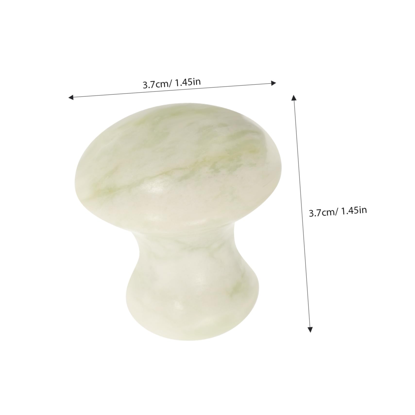 MAGICLULU 4 Piezas Masajeador Piedras En Forma Seta Las Herramientas Herramienta Cara Raspando Piedra Masajeador Facial Con Forma Seta Perder Jade Rostro