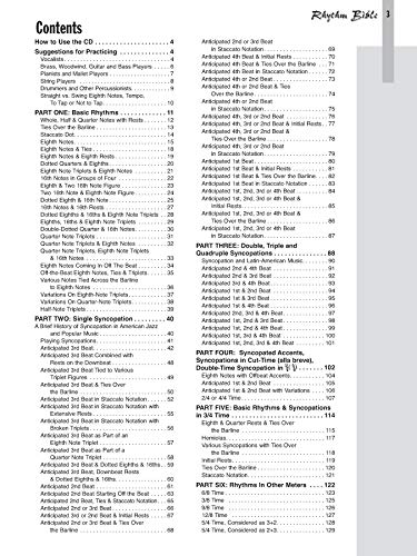 The Rhythm Bible: Book & Cd #TOP3