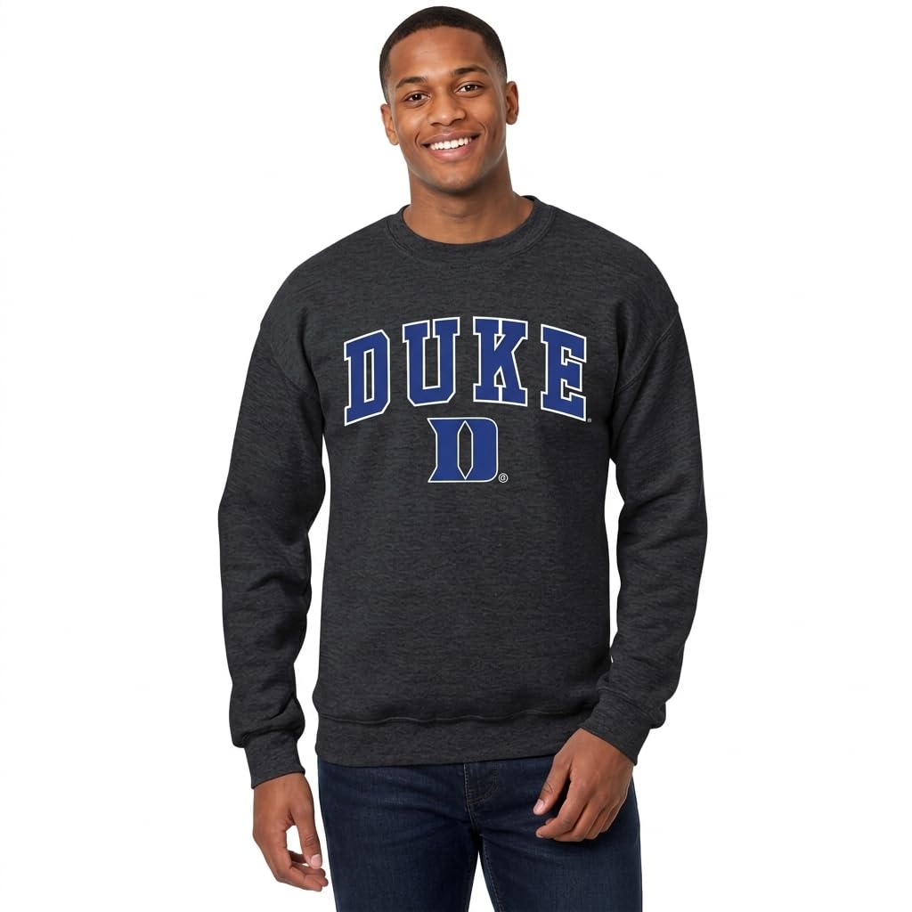 NCAA College Sweatshirt Fleece Crewneck Pullover for Men and Women