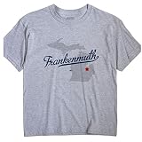 Frankenmuth Michigan T-Shirt MAP 2X Grey