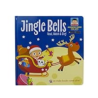 Jingle Bells Christmas Video Board Book - Read, Watch, & Sing! - Free Downloadable App - PI Kids 1503733092 Book Cover