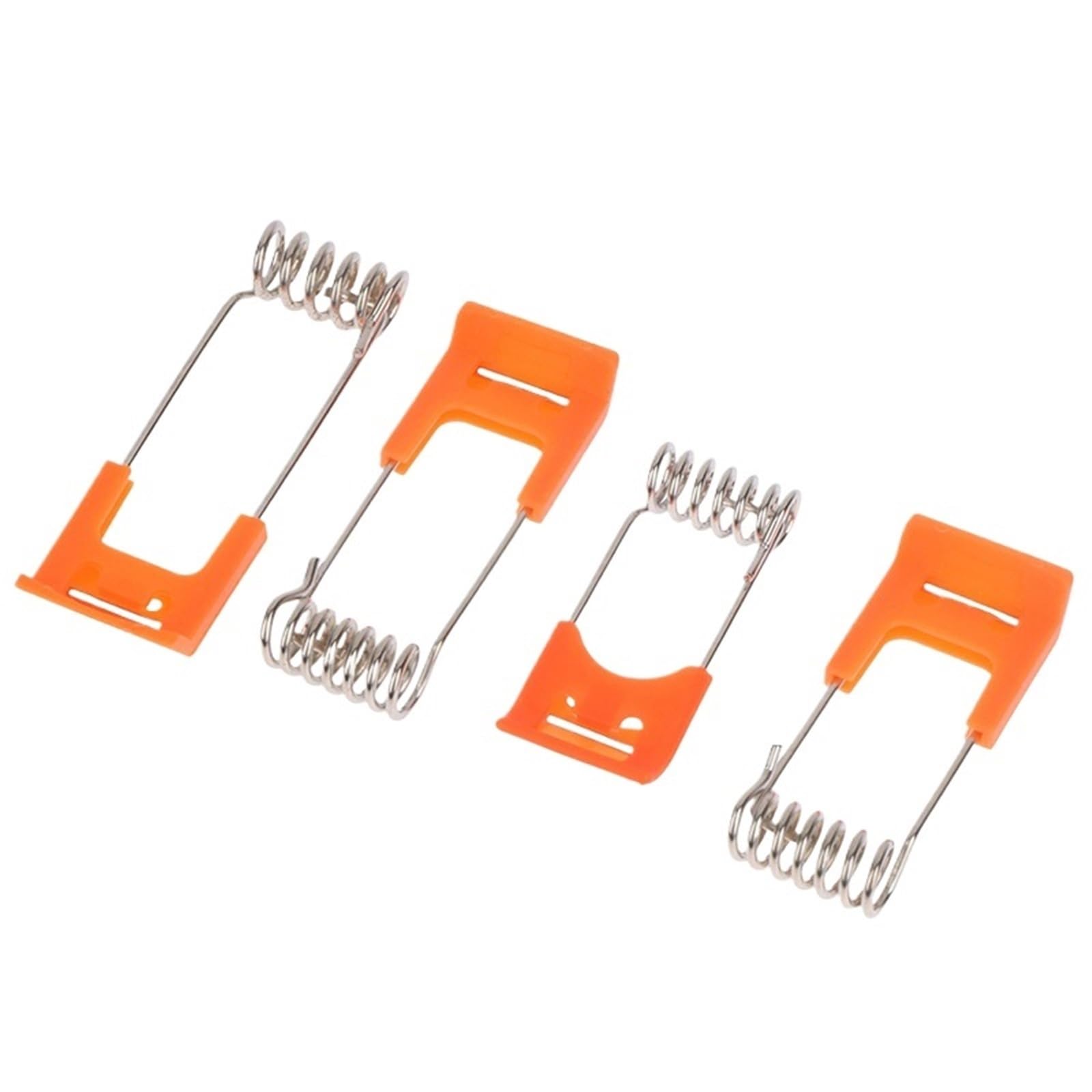 Maryear Colord Spring Clips Recessed Lighting 20Pcs Steel Springs Metal Clamps For Led Downlight Panel Light Ceiling Spring Circlip With Rubber Sleeve Lighting(Colord)