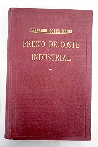 PRECIO DE COSTE INDUSTRIAL