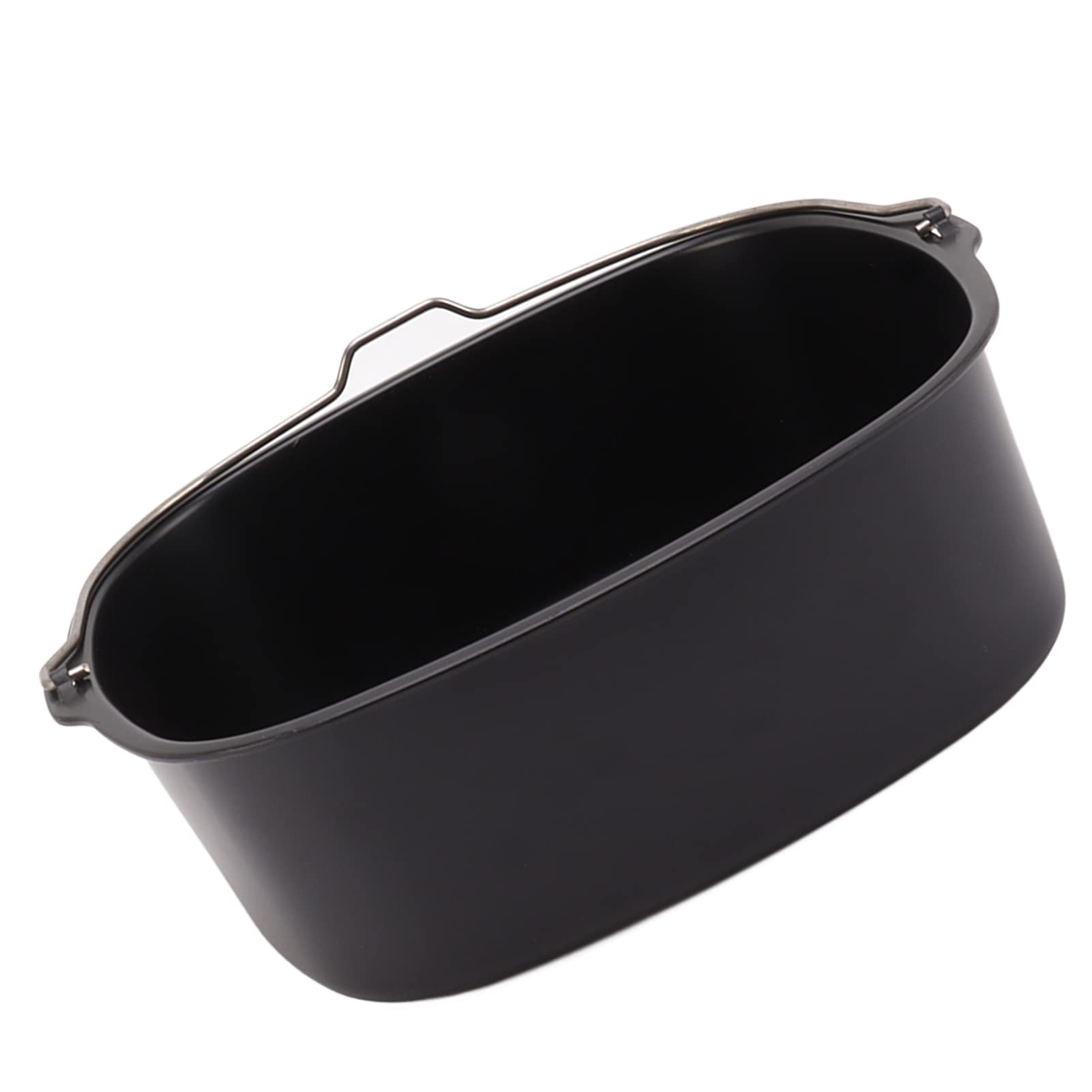Ejoyous Teglia per Torte in Metallo con Rivestimento Antiaderente e Manico per Friggitrici, Forni e Pentole per Torte, Pane, Pizza, 1 Teglia per Panettieri Domestici e Pasti in Famiglia (8 pollici)