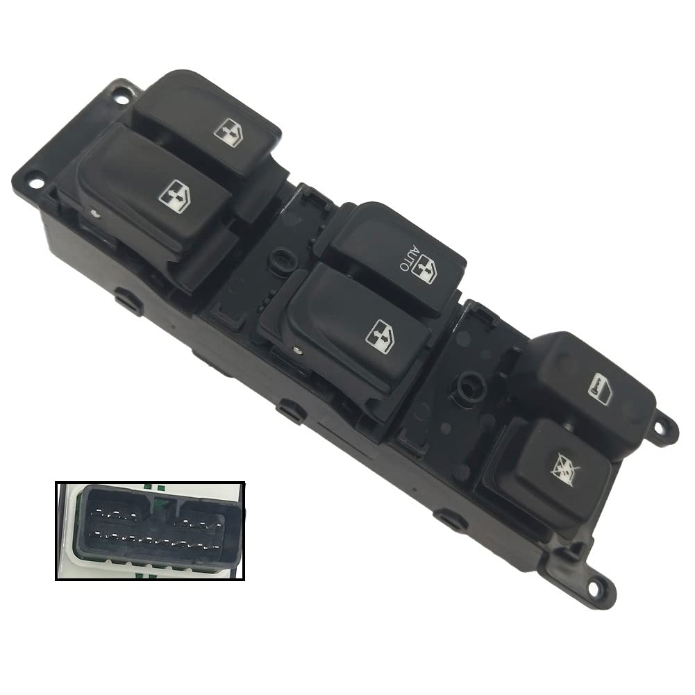 JESBEN 935703K010 Power Window Master Control Switch Front Left Driver Side Replacement for 2005-2007 Sonata 93570-3K010