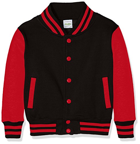 Just Hoods JH43J Kids Varsity Jacket