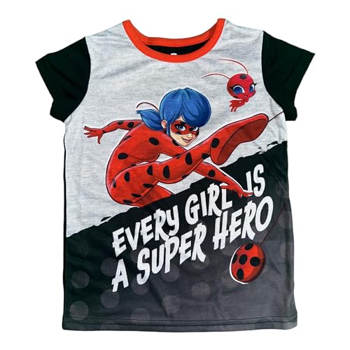 Miraculous Lady Bug Girls' Pajama Sleepwear Sets2