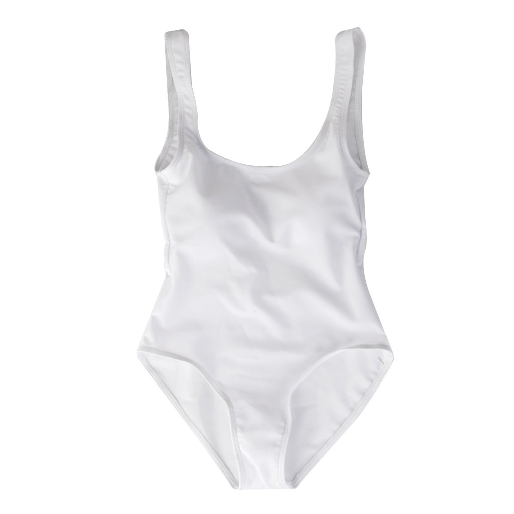 Women Adorable Strappy Swimsuit Swimwear Bathing Monokini Push Up Padded Bikini XL White-image-22
