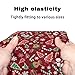 Rnyleeg Christmas Walker Seat and Backrest Covers Cute Elk Snowman Holiday Tree Cane Candy Design Walker Seat Cover with Arms Rollator Decor Accessories