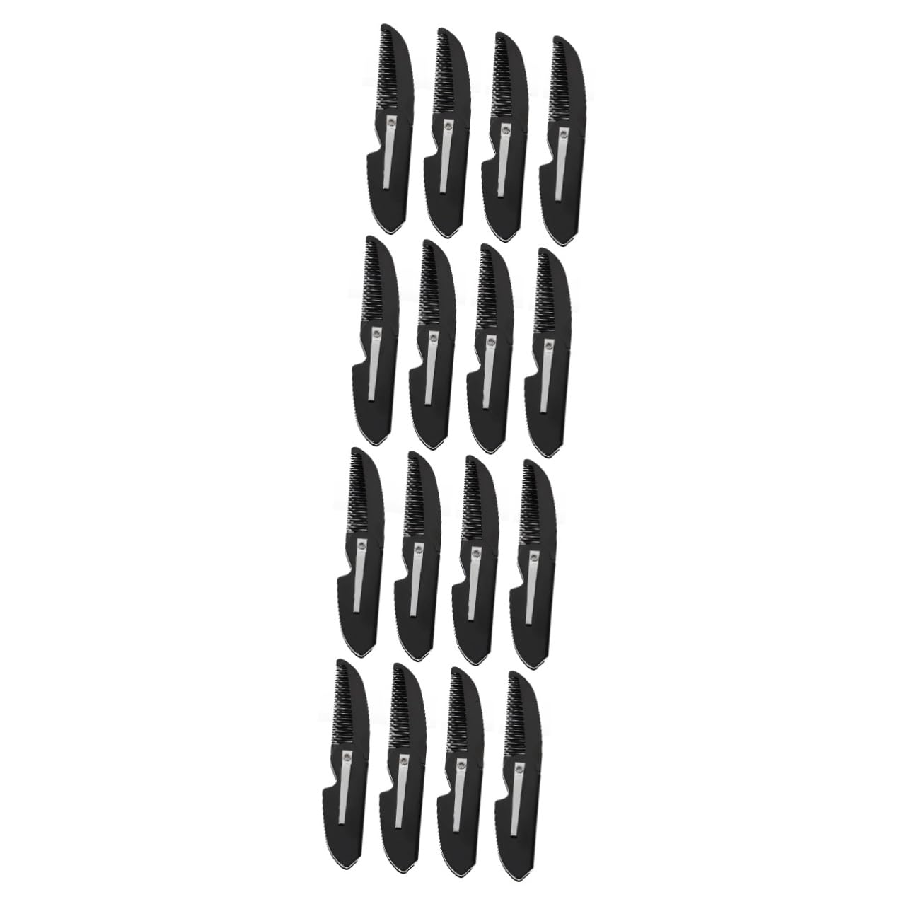 MAGICLULU Kit Per La Di Barba E Baffi 4 Pezzi Set Di Pettini Spazzola Pettini Pieghevoli in Plastica Accessorio Per Da Uomo Delicato Sulla Pelle Per Uso Quotidiano in Viaggio 4 Pezzi*4