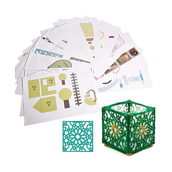 VBESTLIFE 20Pcs 3D Papier ModÃ¨les, Moule de Papier Stylo 3D pour Stylo d'impression 3D Stylos 3D ModÃ¨les pour Enfants DIY.