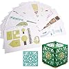 VBESTLIFE 3D Papierschablonen, 3D Stift Papierform für 3D Druck Stift Modelle für Kinder DIY,20 Stücke