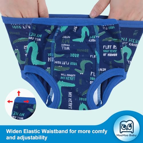 Image of MooMoo Baby Cotton Training Underwear for Boys and Girs 2T-6T,4pk