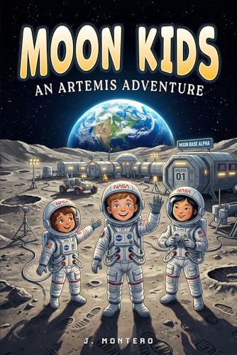 Moon Kids. An Artemis Adventure: A STEM Chapter Book About Kids Living at NASA's Lunar Base (Ages 6-10)
