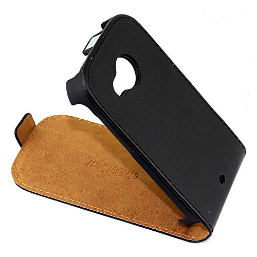 ebestStar - Coque Compatible avec HTC Desire C, A320 Etui Housse PU Cuir Rabat Ultra Fin (Ultra Slim Case), Noir