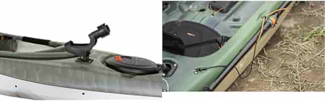 Recess Rod Mounts For Kayak Pelican Kayak Swivel Fishing Rod