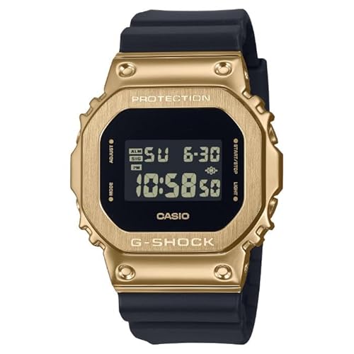 G-SHOCK G�V���b�N ORIGIN �I���W�� 5600 �V���[�Y �J�V�I CASIO �f�W�^�� �r���v �u���b�N �S�[���h �����Y�T�C�Y �C�O���f�� [���s�A���i]