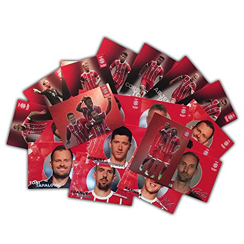 Preisvergleich Produktbild Panini - FC Bayern München - 20 Karten gemischt - Trading Card Kollektion 2018