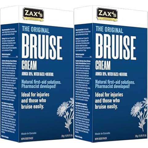 ZAX'S ORIGINAL Arnica Bruise Cream, 2-Pack - Comforting Cream for Bruises and Swelling, Infused with Arnica, Gentle Skincare, Supports Skin Appearance Cover