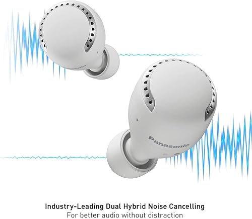 Miniatura 7 de Panasonic Auriculares inalámbricos de cancelación de ruidos, audífonos inalámbricos verdaderos y audífonos inyectados con caja de carga, resistente