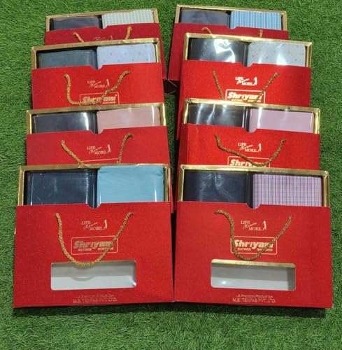 Image of Unstitched Plain Shirt and Trouser Fabric Combo Gift set - Cotton Blend Material - 2.25m Shirt Cloth - 1.20m Pant Cloth