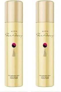 2 X Avon Far Away Perfumed Body Spray 75ML For Her…