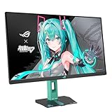 ASUS ROG Strix XG27ACMEG-G Hatsune Miku Edition Monitor 27' (2560x1440, 260Hz OC, 0,3ms, Fast IPS, ELMB Sync, USB-C, G-Sync, HDR, DisplayWidget, Stativanschluss, Aura Sync)