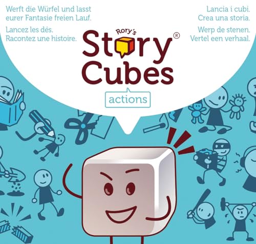 Zygomatic, Rory's Story Cubes Actions, German Version, Cooperative Family Game for 1 or More Players from 6 Years - Image 2