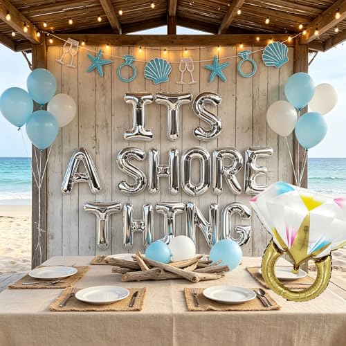 Bannière de ballons It's a Shore Thing solution décorative rapide pour EVJF réussi - 5