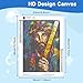 DOMROM Jesus Diamond Painting Kits for Adults, Jesus Full Drill Diamond Dots Painting for Beginners, Round 5D Paint with Diamonds Pictures Gem Art Painting Kits DIY Craft Kits 12x16 inch