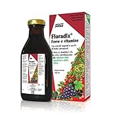 Photo Gallery salus floradix - integratore alimentare con ferro e vitamine per contribuire a ridurre la stanchezza e la fatica - 500ml