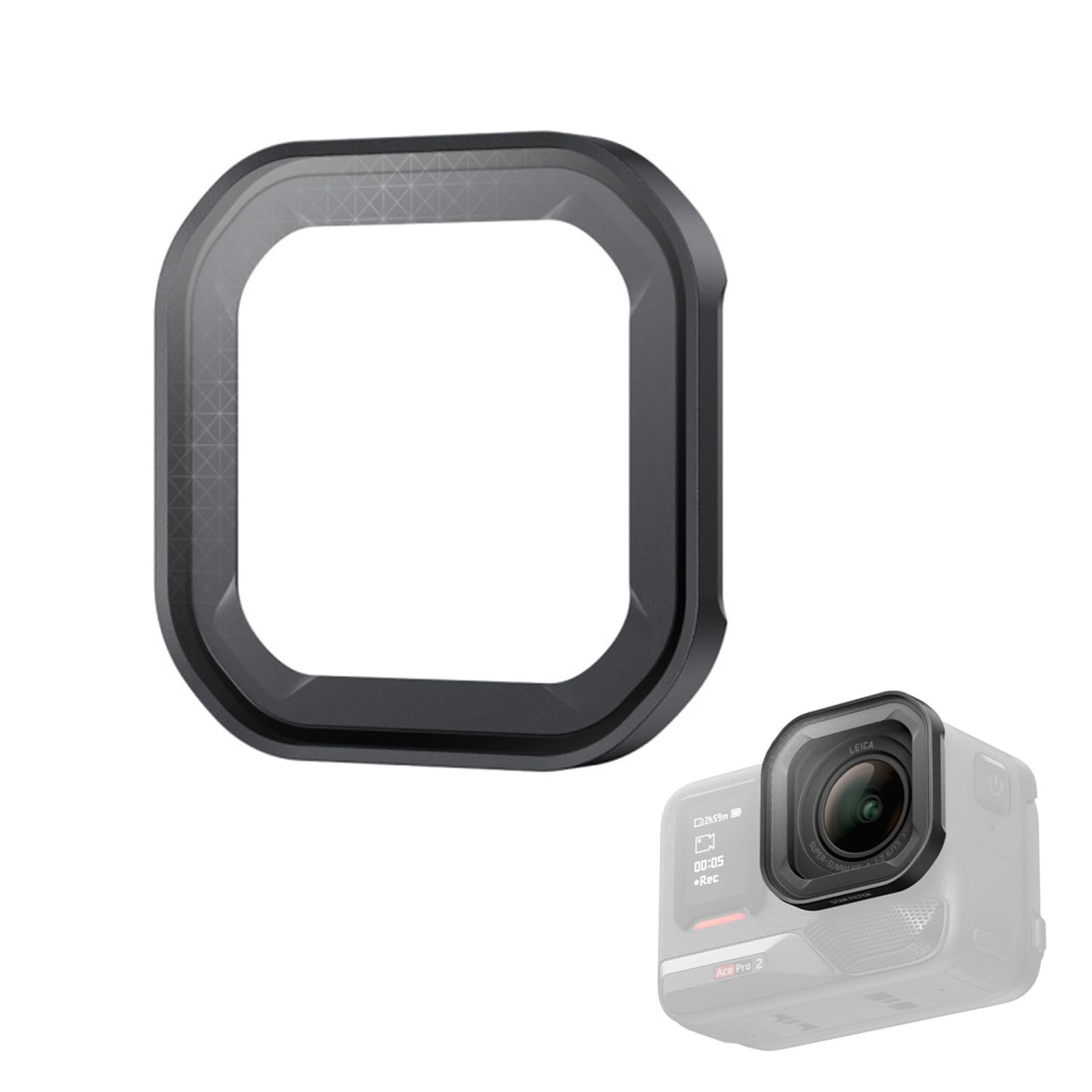 Filtr gwiazd obiektyw aparatu do Insta360 Ace Pro 2, filtr kamery Starburst Effect kompatybilny z akcesoriami Insta360 Ace Pro 2
