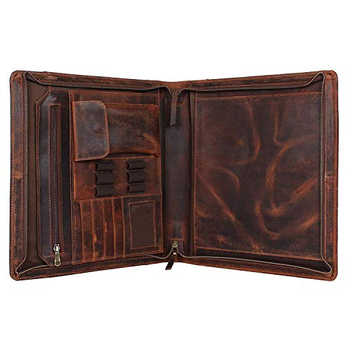 6 Best Real Leather Portfolios & Padfolios For Men Durability Matters