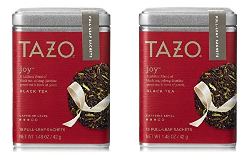 TAZO Tin Joy Full Leaf Tea 15ct (Pack of 2)