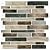 WOWSTAR 10-Sheet Peel and Stick Tiles, Marble Look Kitchen Backsplash Tiles, 11.5"x11.5" Dark Brown