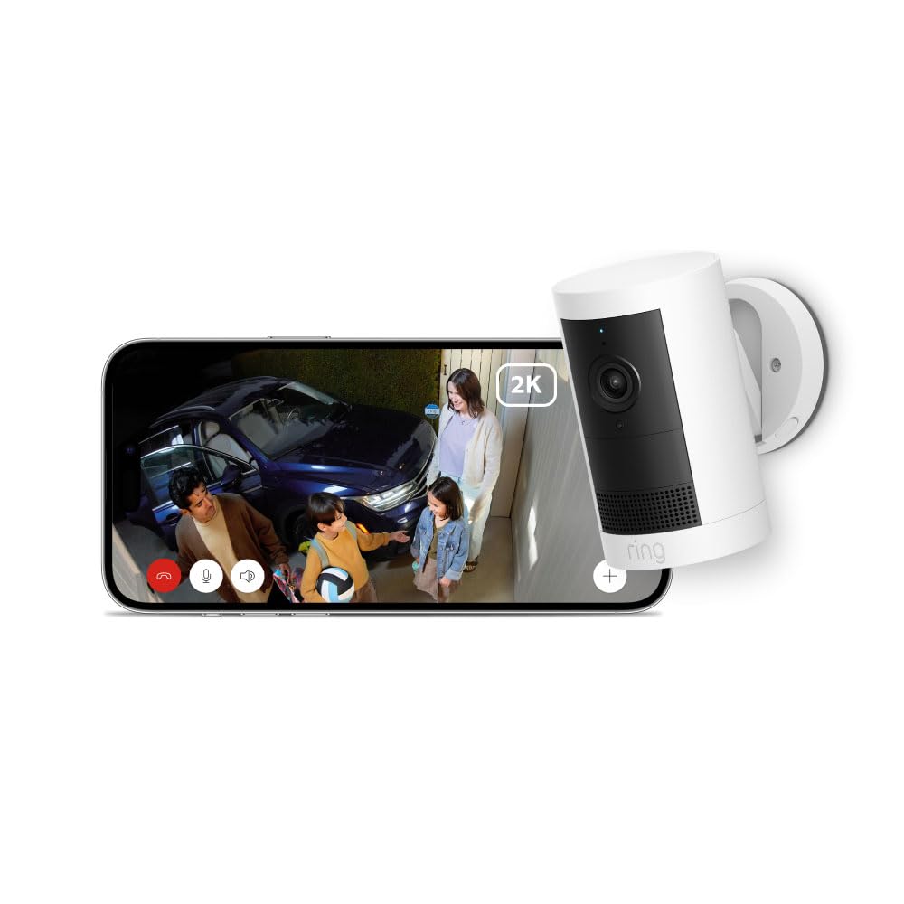 Ring Outdoor Cam Plus Battery (リング アウトドアカム プラス バッテリーモデル) | 高精細・広角、ワンランク上の屋外防犯カメラ | 進化したナイトビジョン | 取り外し可能なバッテリー | 平置き/壁取り付、Amazonで8,790円・32.3%OFF