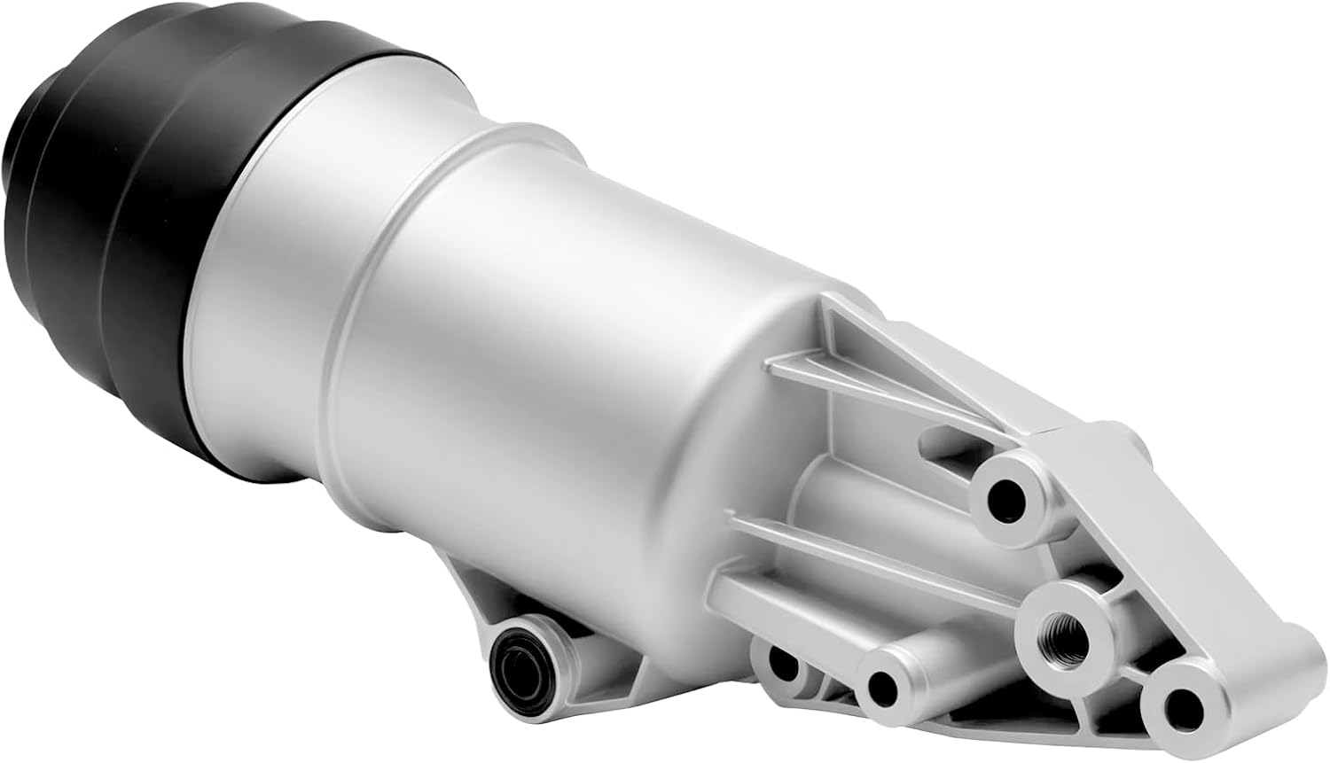 Upgraded Aluminum Oil Filter Housing Compatible with Audi A4 2005-2008 A5 2008-2014 A6 A7 A8 Quattro Q5 Q7 2010-2015 RS5 S4 S5 SQ5 Replaces# 06E115405A, 06E115405C, 06E115405K