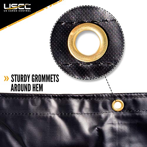 image for US Cargo Control Heavy-Duty Steel Tarp - 24 Foot x 18 Foot Truck Tarp 