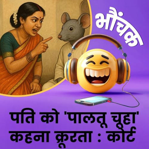 Page de couverture de 'मां-बाप का पालतू चूहा' कहना पत्नी को क्यों पड़ा भारी? | भौंचक